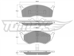 TOMEX Brakes TX 15-34