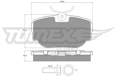 TOMEX Brakes TX 15-59 Číslo výrobce: 15-59. EAN: 5906485559468.