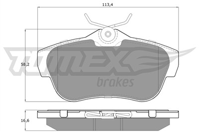 TOMEX Brakes TX 15-94 Číslo výrobce: 15-94. EAN: 5906485559482.