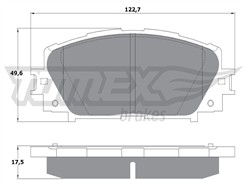 TOMEX Brakes TX 16-09
