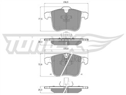 TOMEX Brakes TX 16-19