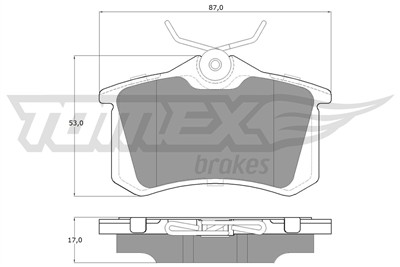 TOMEX Brakes TX 16-24 Číslo výrobce: 16-24. EAN: 5901646645707.
