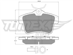TOMEX Brakes TX 16-60