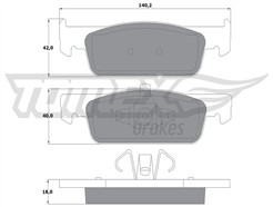 TOMEX Brakes TX 16-94