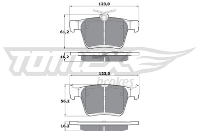 TOMEX Brakes TX 17-05 Číslo výrobce: 17-05. EAN: 5901646643789.
