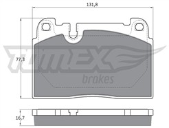 TOMEX Brakes TX 17-06