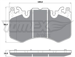 TOMEX Brakes TX 17-07
