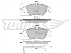 TOMEX Brakes TX 17-13