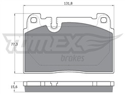TOMEX Brakes TX 17-14