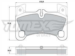 TOMEX Brakes TX 17-15