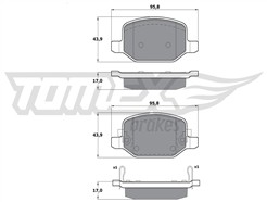 TOMEX Brakes TX 17-18