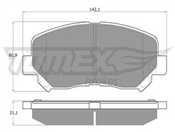 TOMEX Brakes TX 17-251