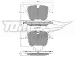 TOMEX Brakes TX 17-291