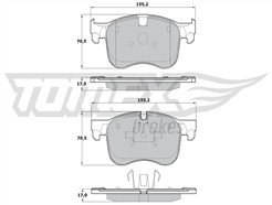 TOMEX Brakes TX 17-29