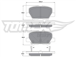 TOMEX Brakes TX 17-30