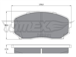 TOMEX Brakes TX 17-42