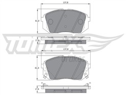 TOMEX Brakes TX 17-47