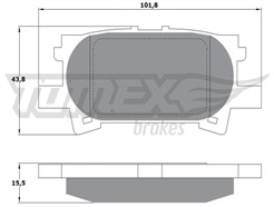 TOMEX Brakes TX 17-64
