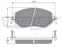 TOMEX Brakes TX 17-65
