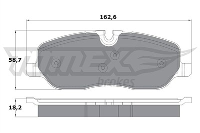 TOMEX Brakes TX 17-71 Číslo výrobce: 17-71. EAN: 5901646645547.