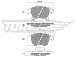 TOMEX Brakes TX 17-75
