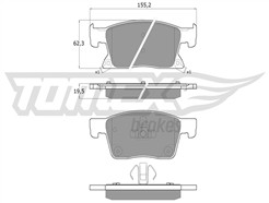 TOMEX Brakes TX 17-87