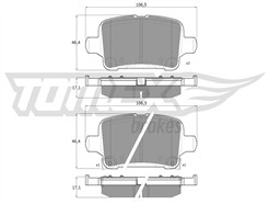 TOMEX Brakes TX 17-88