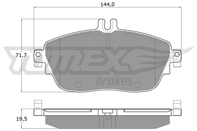 TOMEX Brakes TX 18-06 Číslo výrobce: 18-06. EAN: 5901646646254.
