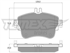 TOMEX Brakes TX 18-07