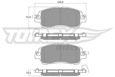 TOMEX Brakes TX 18-26 Číslo výrobce: 18-26. EAN: 5901646646957.