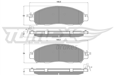 TOMEX Brakes TX 18-41 Číslo výrobce: 18-41. EAN: 5901646649613.