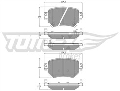 TOMEX Brakes TX 18-70