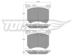 TOMEX Brakes TX 18-77