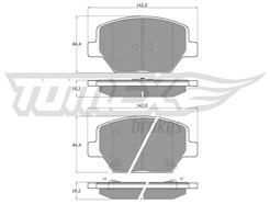 TOMEX Brakes TX 19-10