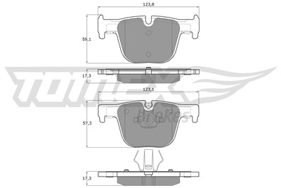 TOMEX Brakes TX 19-29 Číslo výrobce: 25026. EAN: 5901646600928.