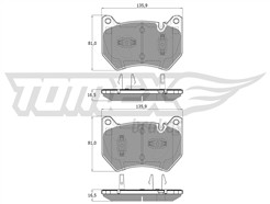 TOMEX Brakes TX 19-431