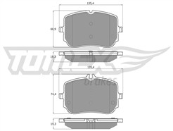 TOMEX Brakes TX 19-48