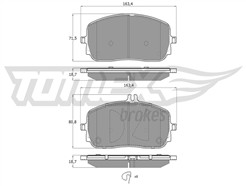 TOMEX Brakes TX 19-71