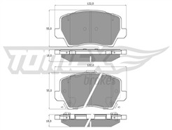 TOMEX Brakes TX 19-75