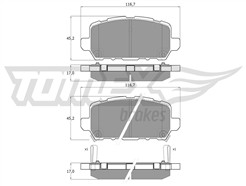TOMEX Brakes TX 19-99