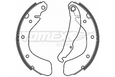 TOMEX Brakes TX 20-17 Číslo výrobce: 20-17. EAN: 5906485554166.