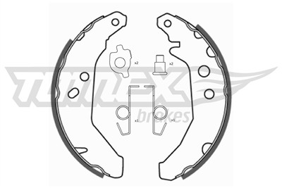 TOMEX Brakes TX 20-66 Číslo výrobce: 20-66. EAN: 5906485554654.