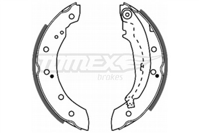 TOMEX Brakes TX 20-72 Číslo výrobce: 20-72. EAN: 5906485554715.