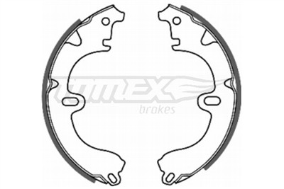 TOMEX Brakes TX 20-82 Číslo výrobce: 20-82. EAN: 5906485554814.