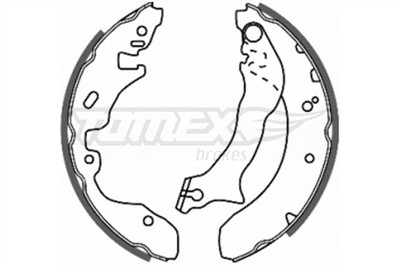 TOMEX Brakes TX 20-84 Číslo výrobce: 20-84. EAN: 5906485554838.