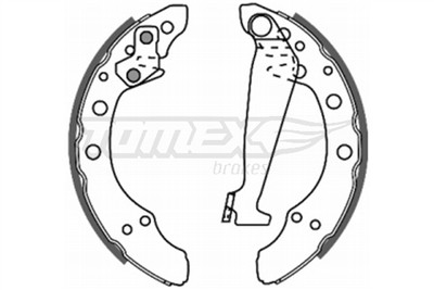 TOMEX Brakes TX 20-86 Číslo výrobce: 20-86. EAN: 5906485554852.