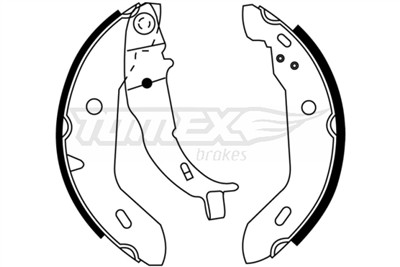 TOMEX Brakes TX 21-16 Číslo výrobce: 21-16. EAN: 5906485556948.