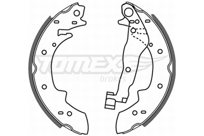 TOMEX Brakes TX 21-22 Číslo výrobce: 21-22. EAN: 5906485555149.
