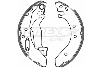 TOMEX Brakes TX 21-54 Číslo výrobce: 21-54. EAN: 5906485557204.