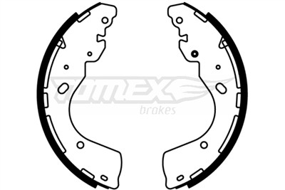 TOMEX Brakes TX 22-66 Číslo výrobce: 22-66. EAN: 5906485558898.